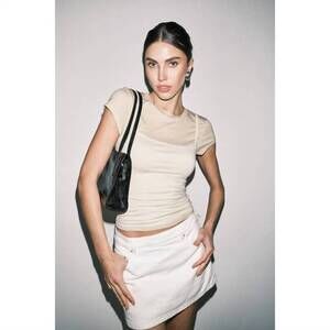 NEW LOUCIA nadine layered shirt in sand